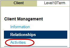 Client-Activites