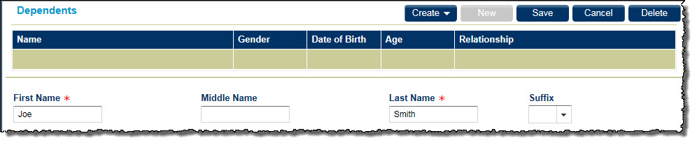Dependents-New